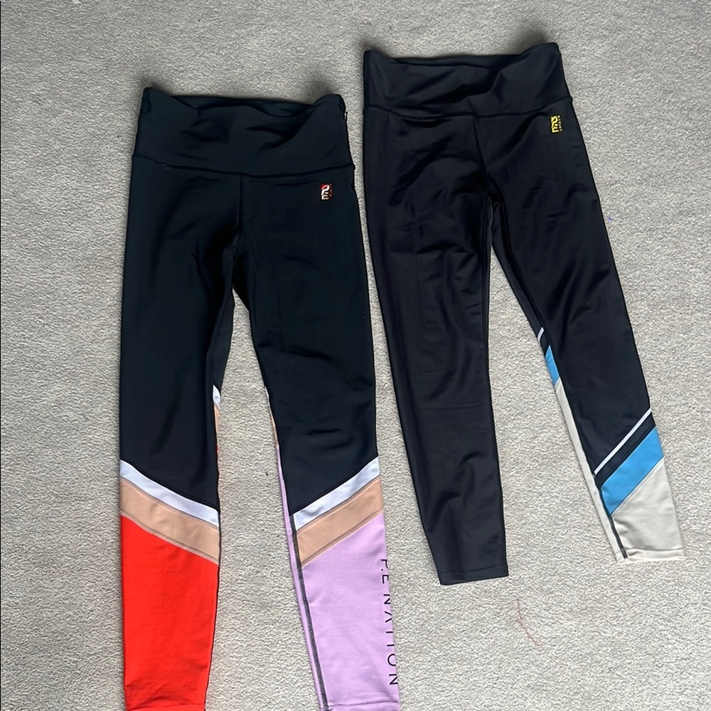 2 pairs leggings PE Nation